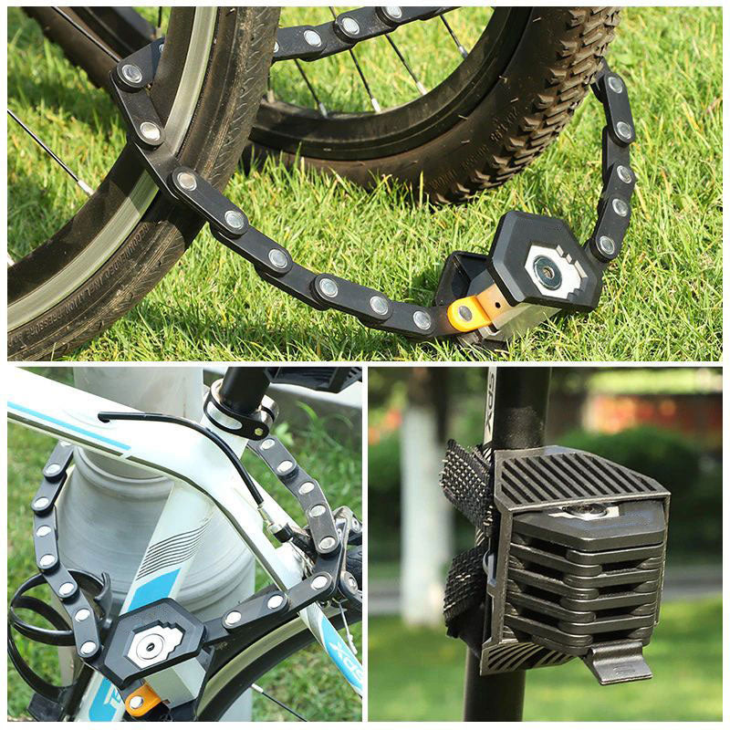 Skladací zámok na bicykel — Kompaktná a robustná bezpečnosť 