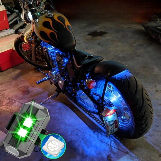 Lucine LED Anti-Collision Per Moto – Sicurezza E Stile 