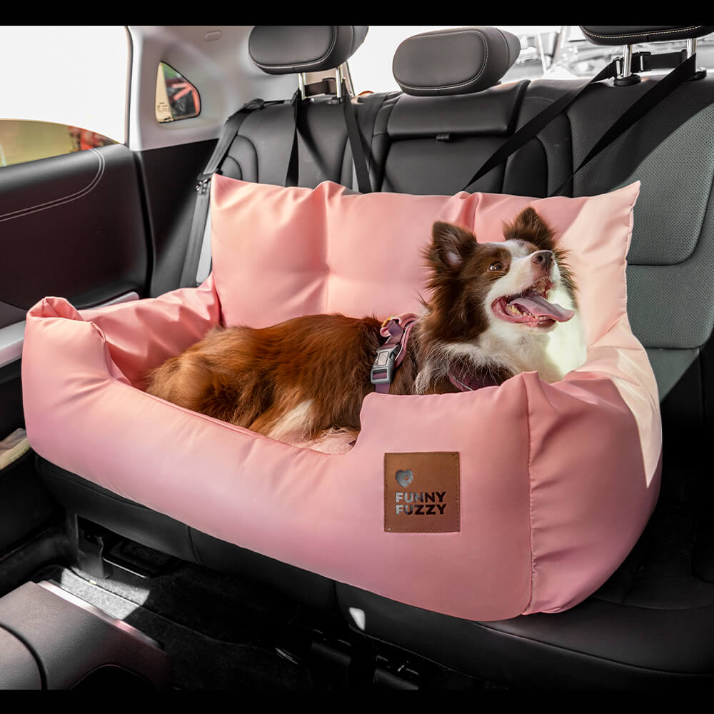 Silla de Auto Para Perro — Viaja Juntos Con Total Seguridad 