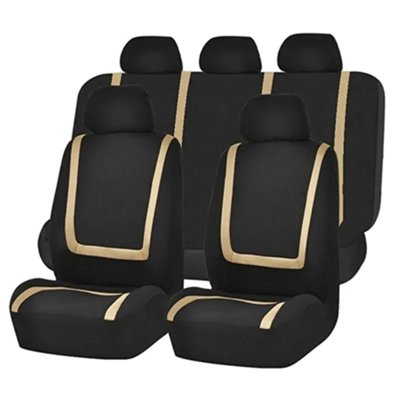 Kit de capas de assento de carro universais — proteção e conforto diário 