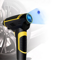 Compressor de Ar Portátil 120W — Ideal Para Carro, Moto e Bicicleta 