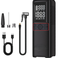 Compresor de Ar Portátil 160PSI — Compacto e Fácil de Transportar 