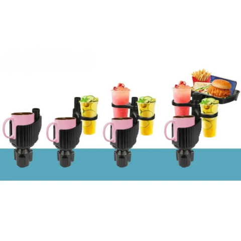 Bilkoppholder med multifunksjonsbrett — Lett å installere og universell 