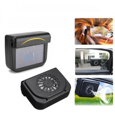 Ventilador Solar Para Carro – Frescor Imediato 