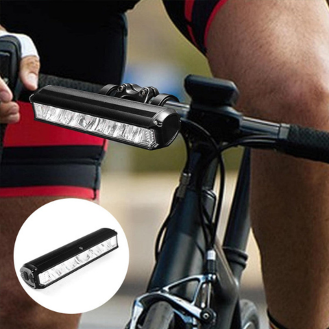 Lampada per manubrio della bici – Ricaricabile e impermeabile 