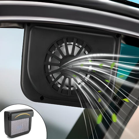Ventilador Solar Para Carro – Frescor Imediato 