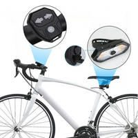 Fuego Intermitente de Bicicleta – Recargable y Control Remoto 