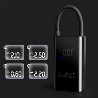 Mini Bärbar Kompressor – LED-display och justerbart tryck 