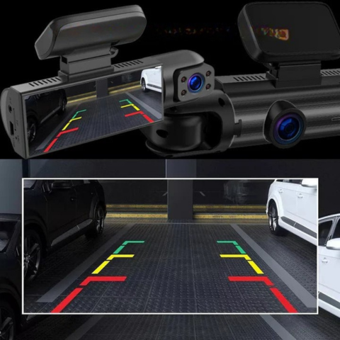 Dashcam HD Älykäs – Turvattu Pysäköinti ja Suojattu Ajo 