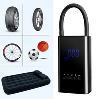 Mini Bärbar Kompressor – LED-display och justerbart tryck 