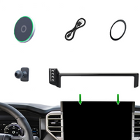 Cargador de Coche Inalámbrico — Para Toyota Tundra y Sequoia 