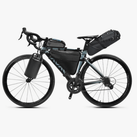 Bolsa de Selim de Bicicleta Grande Capacidade — Impermeável & Refletiva 