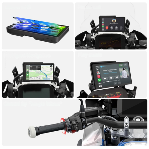 Motorcykel Navigationssystem — Nem og Multifunktionel Kontrol 