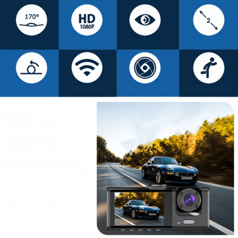 Câmera de Carro Conectada – Segurança Total na Direção 