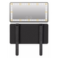 Espelho LED Para Para-Sol De Carro – Iluminação Ajustável E Recarregável 