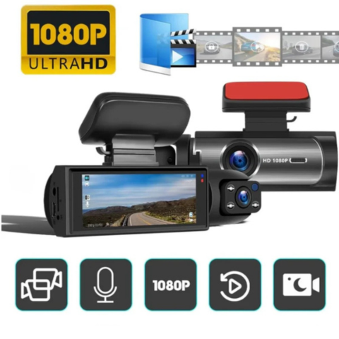 Dashcam HD Älykäs – Turvattu Pysäköinti ja Suojattu Ajo 