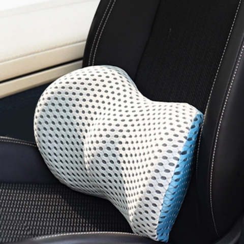 Cojín Lumbar Para Asiento De Coche — Alivio De Espalda En Coche 