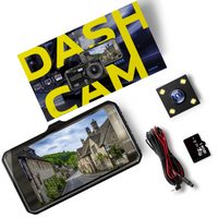 Dashcam Frontal e Traseira – Vigilância Contínua do Seu Veículo 