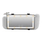 Espelho LED Para Para-Sol De Carro – Iluminação Ajustável E Recarregável 