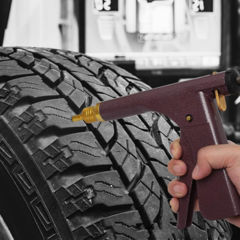 Súprava na opravu pneumatík — Jednoduché a rýchle použitie 