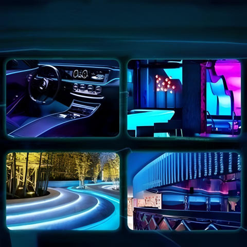 Flexibel LED-belysning – Vibrerande färger och enkel installation 