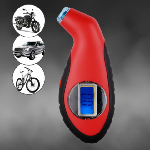 Bomba Elétrica Portátil — Compatível com Bicicleta, Moto e Carro 