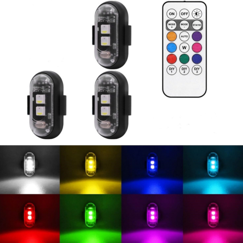 LED Anti-Collision Light – Cycling and Motorcycling 