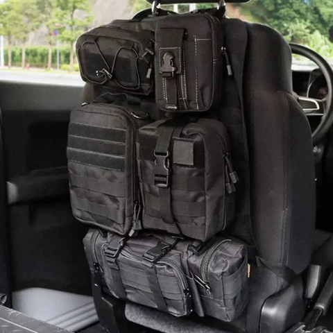 Organizador De Assento De Carro – Armazenamento Prático E Multifuncional 