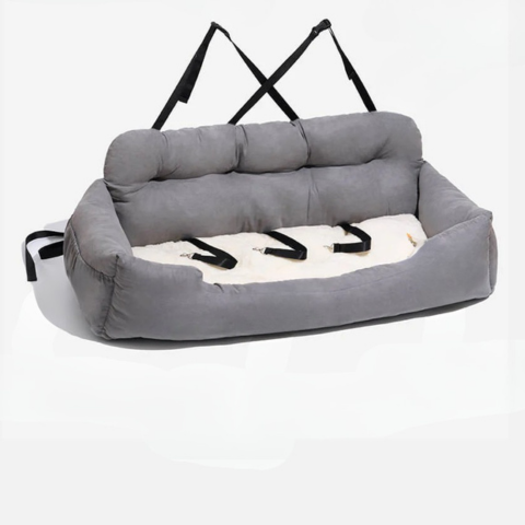 Silla de Auto Para Perro — Viaja Juntos Con Total Seguridad 