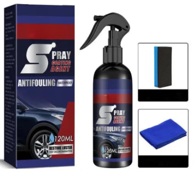 Spray de Proteção de Carroceria – Brilho e Barreira Hidrofóbica 