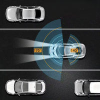 Dashcam Doppel Full HD Auto - Nachtsicht + Innenkamera 