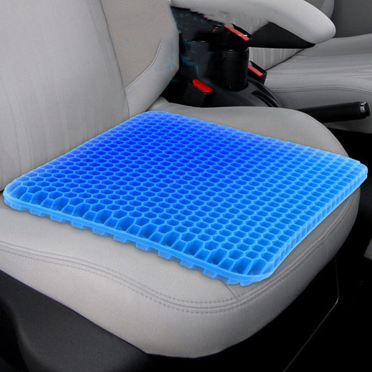 Almofada de Assento em Gel para Carro — Alivia Pressão e Fadiga 