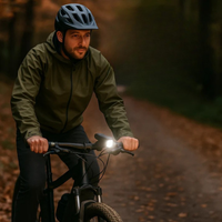 250ルーメン・フロントライト-視認性と夜間の安全性を強化