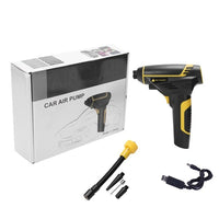 Compressor de Ar Portátil 120W — Ideal Para Carro, Moto e Bicicleta 