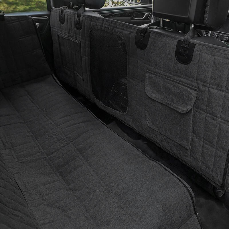 Cobertura para assento de automóvel para cães - Proteção completa e fácil instalação