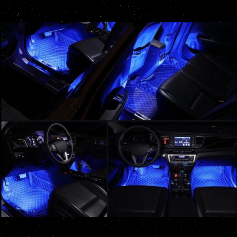 LED Ambient Lamp for Car – Stylish Interior Design 