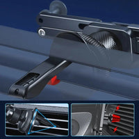 Ondersteuning Telefoon Auto Ventilatierooster – 360° Rotatie & Automatische Vergrendeling 