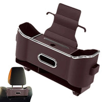 Organizador do banco traseiro com ganchos e caixa de arrumação - Espaço optimizado e carro arrumado