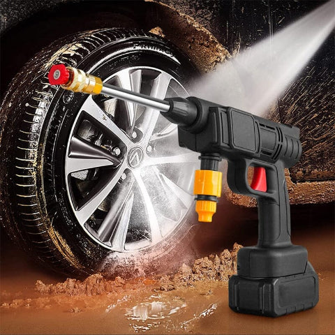 Lavadora de Alta Pressão Sem Fio – Ideal Para Limpeza de Carros 