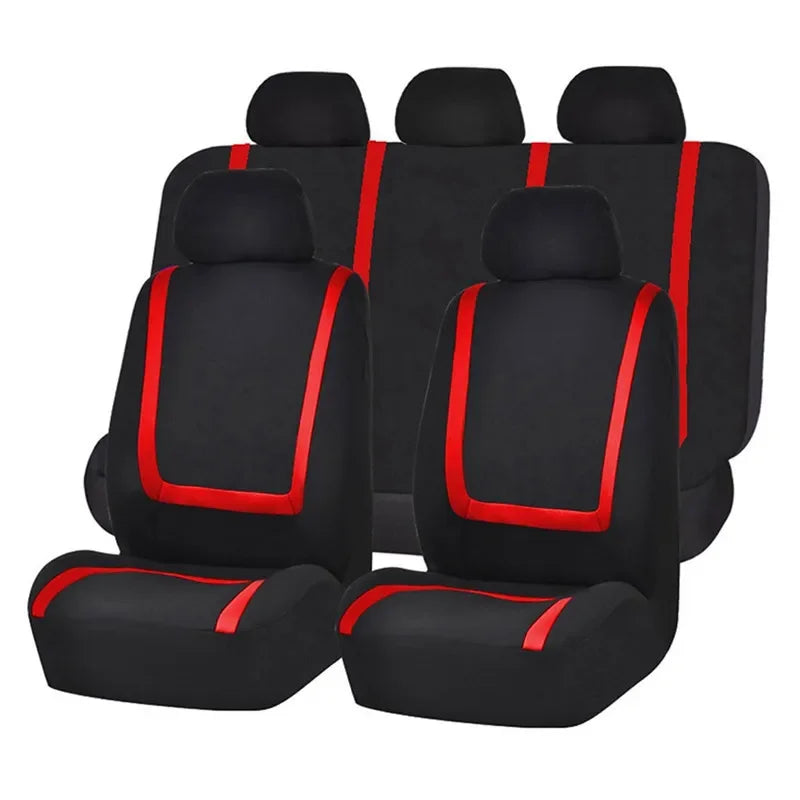 Kit de capas de assento de carro universais — proteção e conforto diário 